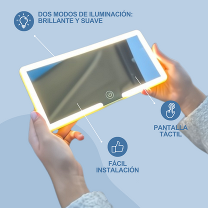 Princess Mirror® -  Espejo LED para Carro